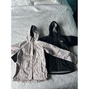 (2) north face jackets